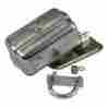 15-301 Top Motor Parts Universal Chrome Spark Plug Holder With Clamps For Harley