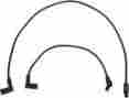 2104-0155 Sumax 8mm Custom-colored Black Plug Wires P N 20036