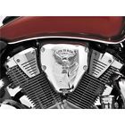 1800c 55-125 Show Chrome Grooved Spark Plug Cover Hon Vtx Retro