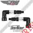 820-0170c Harddrive Pair Of Hard Drive Lighted Spark Plug Caps Clear Neon Fits Most Harley Davidson