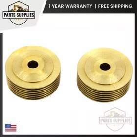 32-1231 Aftermarket Brass Cool Fin Spark Plug Set Fits Harley Davidson El Fl