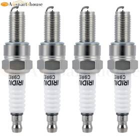 13516117 Auspartshouse 4pcs Iridium And Platinum Spark Plugs For 2009-2011 Aprilia Mana 8502003 Atk 600