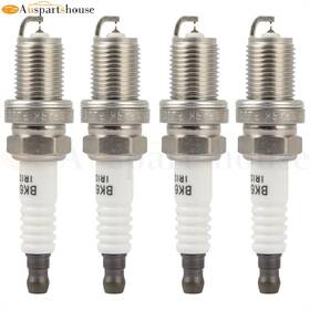 13516119 Auspartshouse 4pcs Iridium And Platinum Spark Plugs Kit 12 V For 2006 2007 Honda Trx680fa