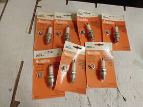 S41f Autolite 2653 Lot Of 7 Spark Plugs Dp