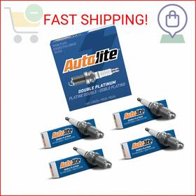 App5683 Autolite Iridium Ultra 009100266002 Double Platinum Automotive Replacement Spark Plugs 4 Pack