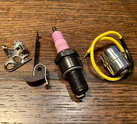B1348 Benelli B1348/2 M56/2 G221/6 Wards Riverside 125 175 - Enduro Volcano Points Condenser Spark Plug