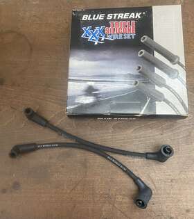 32090-98 Blue Streak Mc-spw7 Xxx 8mm Plug Wires Harley 82-99 Fxr
