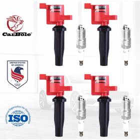 11icpa554 Carbole Ignition Coils And Spark Plugs Pack For 2010-2020 Ford Fusion 2.5l Dg507