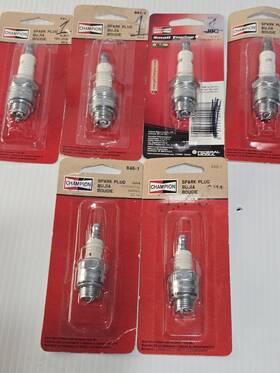 Champion 037551566259 6 X J8 J8c And J14 Cj14 Spark Plug Lawn Mower Trimmer Edger Blower Engine