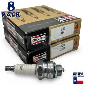 Champion 642534236120 823 Copper Plus Spark Plug J6c - 8 Pack