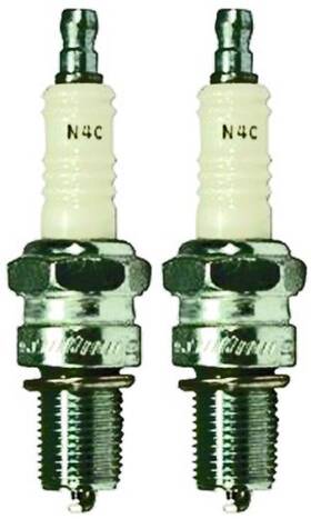 Champion 704660035524 N4c-2pk Copper Plus Small Engine Spark Plug Stock # 803 2 Pack