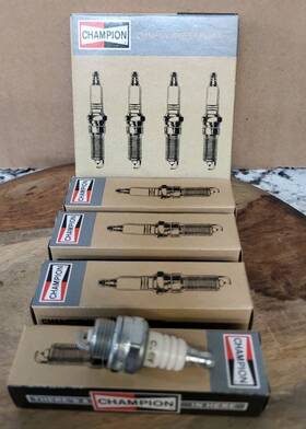 Cj6y Champion 733469796022 4 858 Copper Plus Spark Plug - Pack
