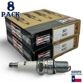 Champion 733469796725 801 Copper Plus Spark Plug N3c - 8 Pack