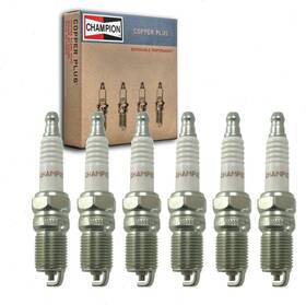 Rs14yc Champion C311 73-17 408 Copper Plus Spark Plugs 6 Pack