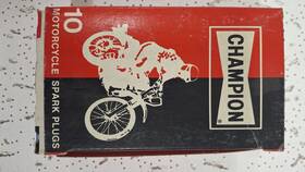 Champion J-4-mc Spark Plug Motorcycle Sold Pk 10