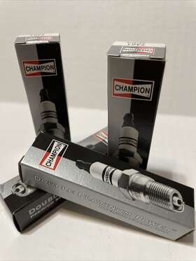 Rs12pyp-7401 Champion 4 New Spark Plug #rs12pyp #7401 Double Platinum Power