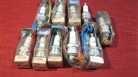 2642913 Chrysler 3420752 Nos Mopar 1958-1978 Spark Plug Lot Of 10 Pcs 34 P Rust Free