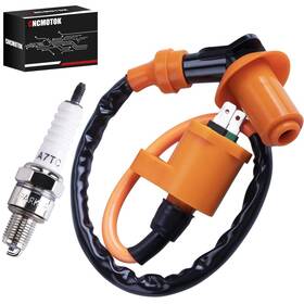 Cncmotok Ck-gyb-28 High Performance Racing Ignition Coil Electrode Spark Medium Orange