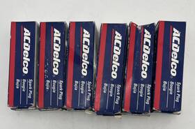 Delco R44xls Ad Spark Plugs Lot Of 6 For Shovelhead Evo Big Twins