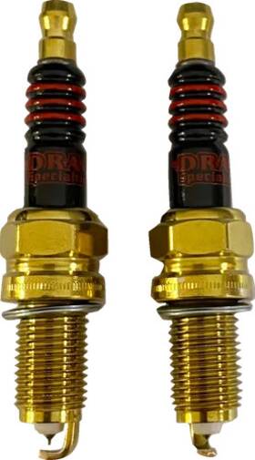 7qkigafgoe Drag Specialties Spark Plug Set Pair For Indian Super Chief 22-23