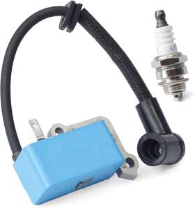 598472001 Dusledel Ignition Coil With Spark Plug Replacement For Husqvarna 360bt
