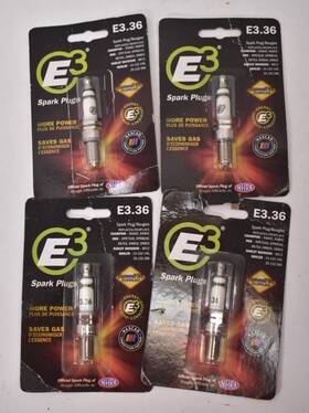 E3.36 E3 Spark Plugs 894489000367 Lot Of 4 Diamondfire Electrodes For Champion Ngk Kohler Etc