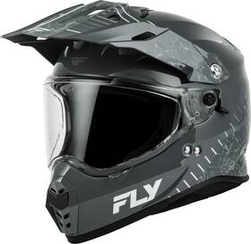 Fly Racing 73-7042xs Trekker Fits Granite Helmet Grey/grey Xs