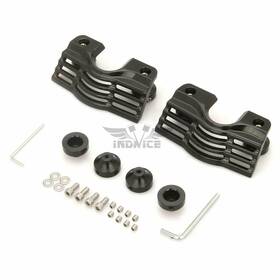 Cy-sm-1048-bk Happy-motor Spark Plug-head Slotted Covers For Harley Touring Road King Street Glide 91-2014