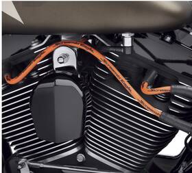 Harley-davidson 32325-08a Oem 09-16 Touring Screamin Eagle 10mm Spark Plug Wires Orange