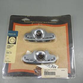 43835-98 Harley-davidson Chrome Spark Plug Headbolt Cover Genuine Oem Nos