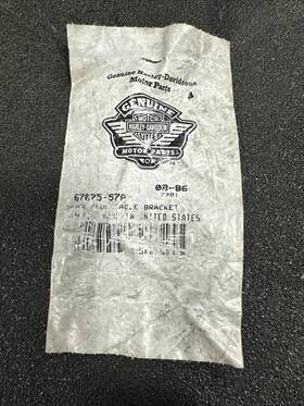 67075-57a Harley-davidson Genuine Spark Plug Cable Bracket Oem New