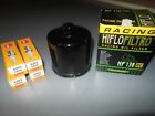 4-cr9e Hf138 Hiflo Ngk Suzuki Busa Hayabusa Oil Filter Spark Plugs
