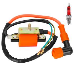 Hiaors Ho-ig042-or Ignition Coil And A7tc Spark Plug Compatible With Taotao Coolster 125cc