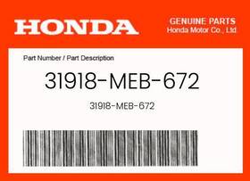 31918-meb-672 Honda Genuine -