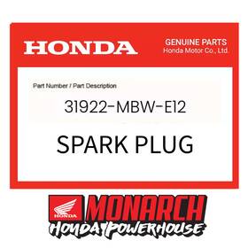 31922-mbw-e12 Honda New Genuine Oem Spark Plug