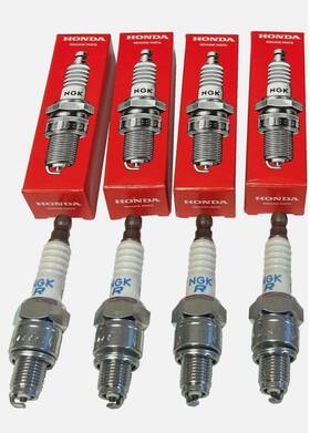 98079-5814ewo Honda 98079-5814e 4pk Genuine Oem/nos Spark Plugs Bkr8e-11