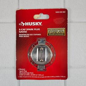 6-cap Husky 037103276841 Spark Plug Gauge Includes 2 Electrode Adjusting Tools 1000 030 002