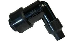 10-1302h K&s Technologies Spark Plug Type Resistor Cover Lzfh 90 Degree Bend Black