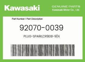 92070-0039 Kawasaki Genuine Plug-spark Cr9eib-9 N -