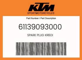 61139093000 Ktm New Genuine Oem Spark Plug Kr8di -