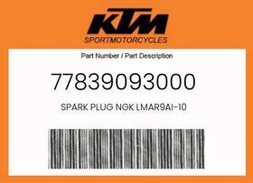 77839093000 Ktm New Genuine Oem Spark Plug Ngk Lmar9ai-10 -