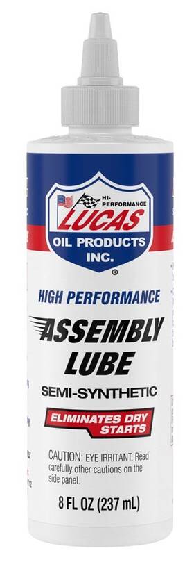 Lucas Oil 10153 Compatible With High Performance Semi-synthetic Assemb