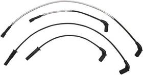 3046s Magnum Braided 8mm Spark Plug Wire Set Polished Stainless #3046s Harley Davidson