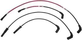 3046t Magnum Braided 8mm Spark Plug Wire Set Red #3046t Harley Davidson