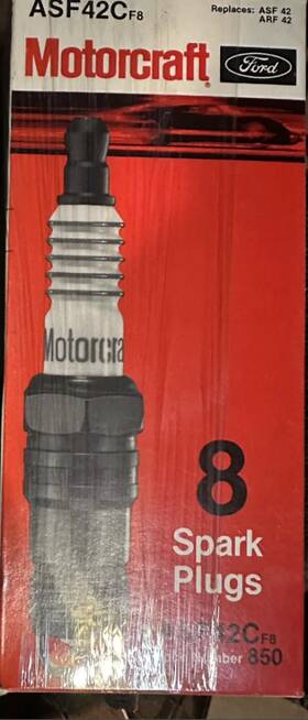 Asf42cf8 Motorcraft New Spark Nos Qty-8