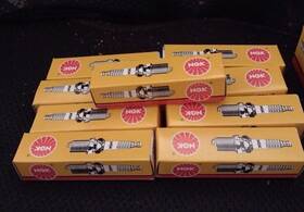 Ngk 087295012758 Qty 9 New Genuine 1275 Cr8e Nickel Spark Plug For Automotive Atv