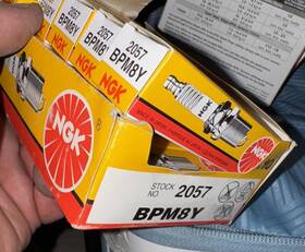 Ngk 087295020579 Genuine Bpm8y Spark Plugs - 2057 10 Pack
