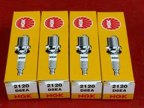 D8ea Ngk 087295121207 Lot Of 4 2120 Standard Spark Plugs Threaded Stud For Yamaha Kawasaki