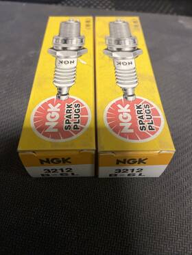 Ngk 087295132128 2 Spark Plug B6l #3212 Harley Davidson Sportster B-6l