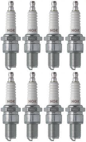 Kx500-e Ngk 11str8 Set Of 8 Standard Spark Plugs For Kawasaki 1997-1989 Engine 500cc